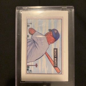 MICKEY MANTLE BASEBALL CARD